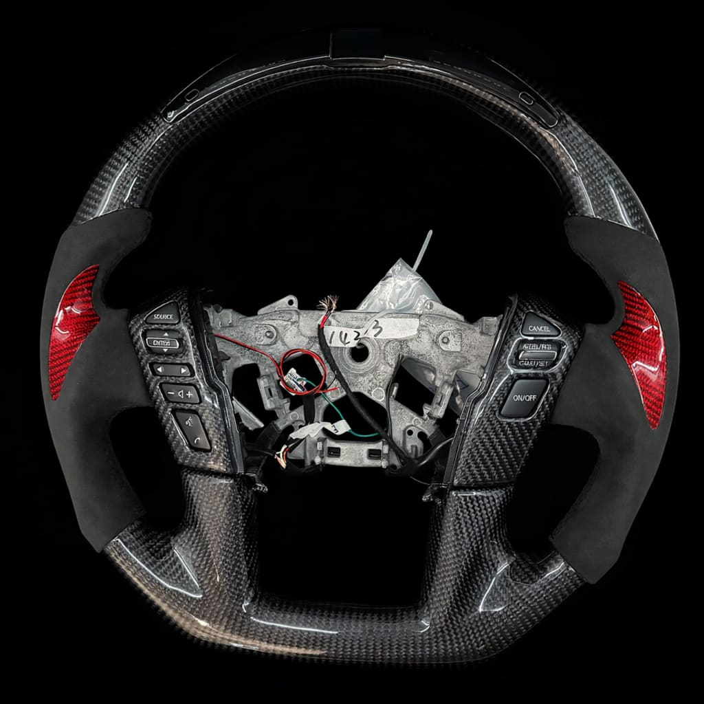 2022+ Nissan Frontier Carbon Fiber Steering Wheel