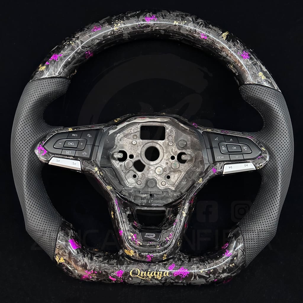 2022+ Volkswagen/VW Golf MK8 GTI/R/Jetta GLI Carbon Fiber Steering Wheel