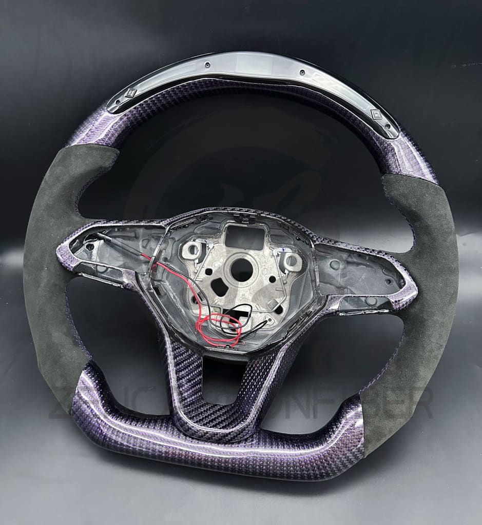 2022+ Volkswagen/VW Golf MK8 GTI/R/Jetta GLI Carbon Fiber Steering Wheel
