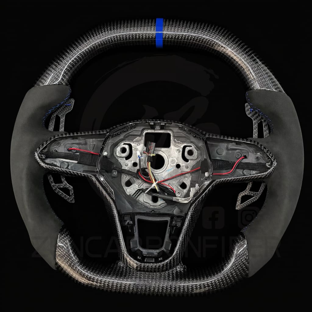 2022+ Volkswagen/VW MK8 Golf/Jetta Carbon Fiber Steering Wheel