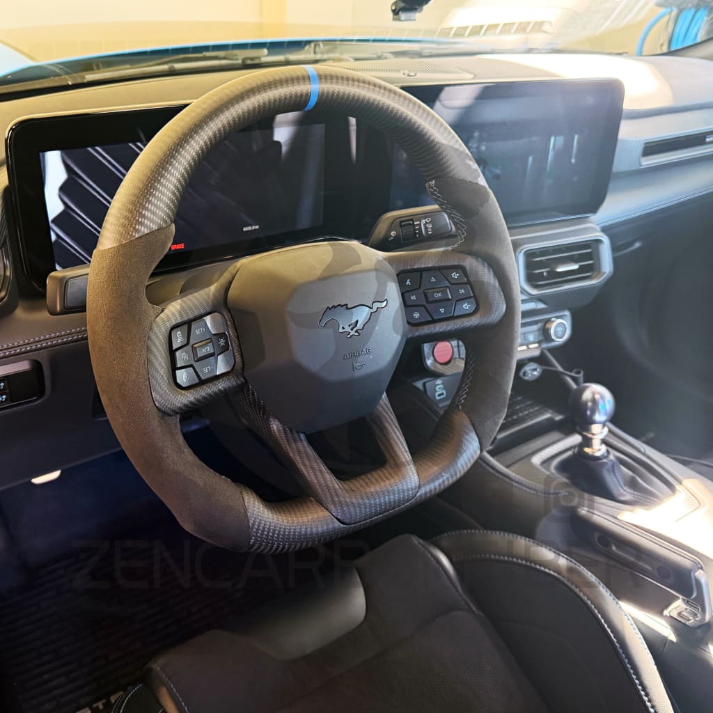 2024+ Ford Mustang S650 Carbon Fiber Steering Wheel