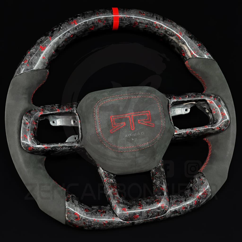 2024+ Ford Mustang S650 Carbon Fiber Steering Wheel