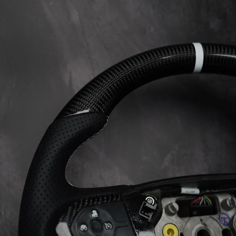 Chevrolet Silverado / Suburban Carbon Fiber Steering Wheel (Custom Order)