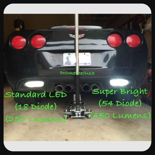 2005-2013 C6 Corvette SUPER BRIGHT LED Reverse Lights