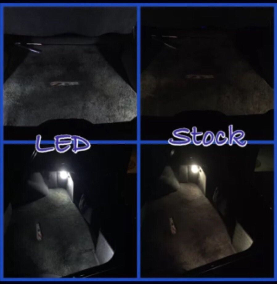 2005-2013 C6 Corvette Brightest Available Hatch/Cargo LED Lights