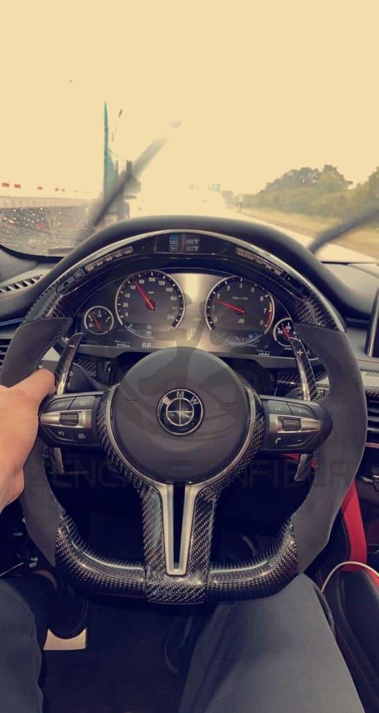 BMW F2X/F3X/F8X/F1X Carbon Fiber Steering Wheel