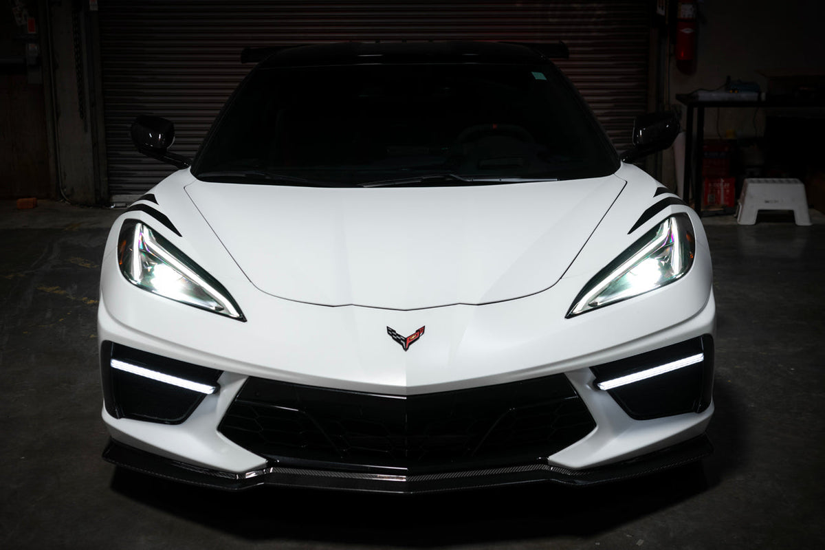 2020-2023 C8 Corvette EOS LED DRL Grille Bezel Light Bars
