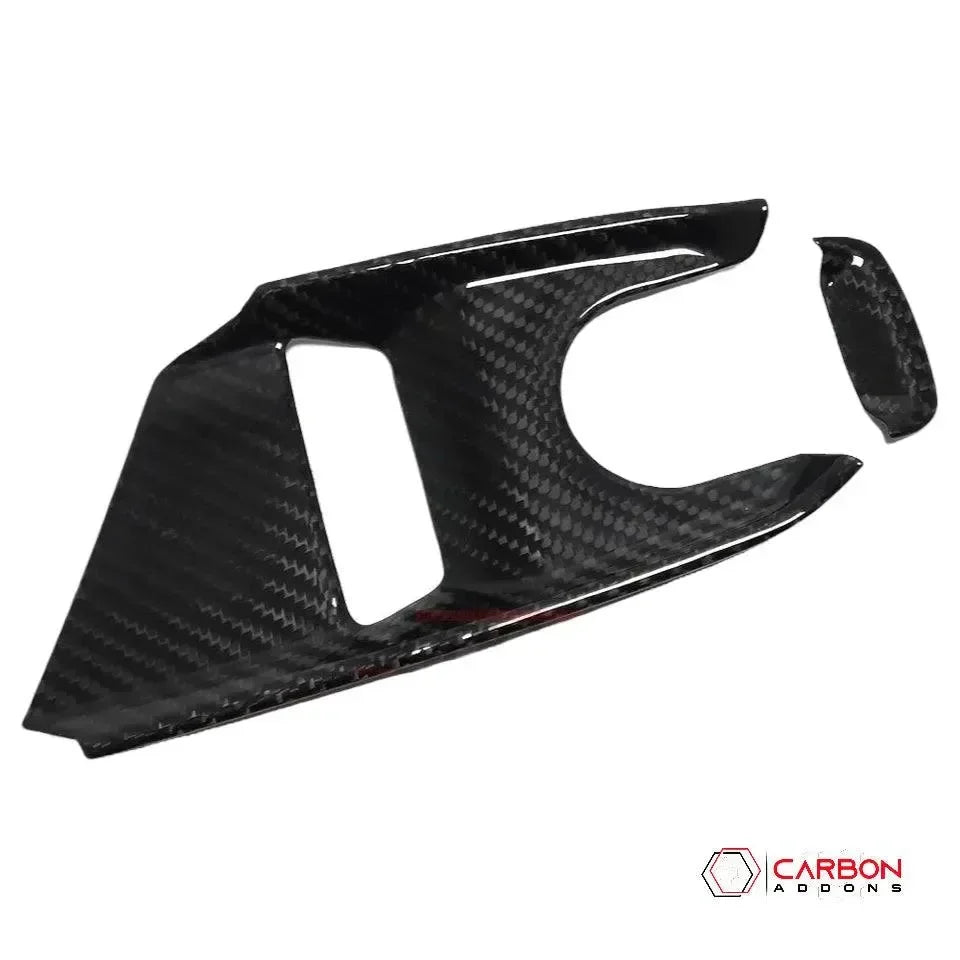 C8 Corvette Real Carbon Fiber Mode Selector Trim Covers | Interior Upgrade (2020–2025)
