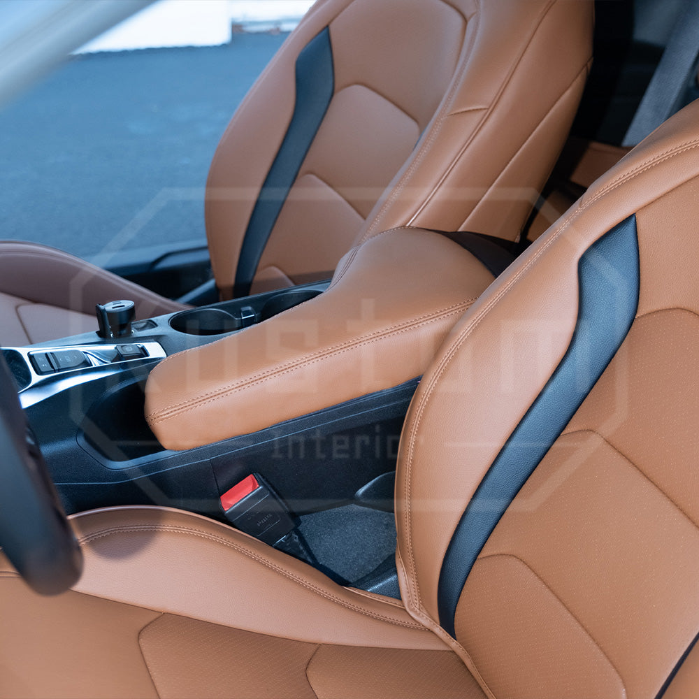 6th Gen Camaro Convertible Custom Leather Seat Covers