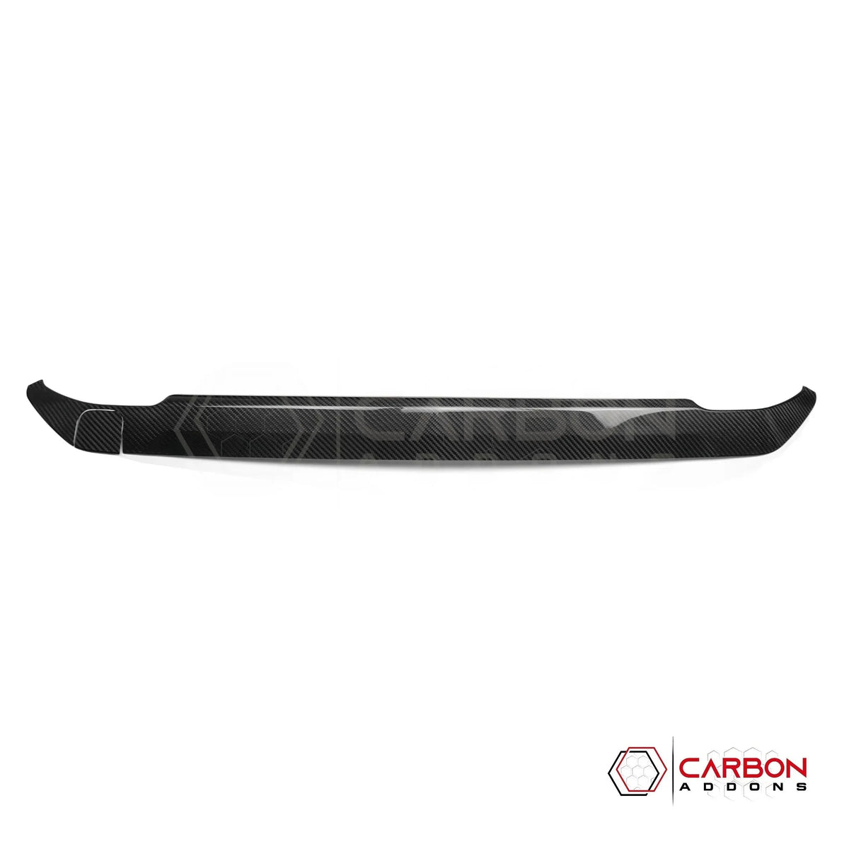 Real Carbon Fiber Front Bumper Upper Trim Covers for 2024+ Ford Mustang GT (2-Piece Set)