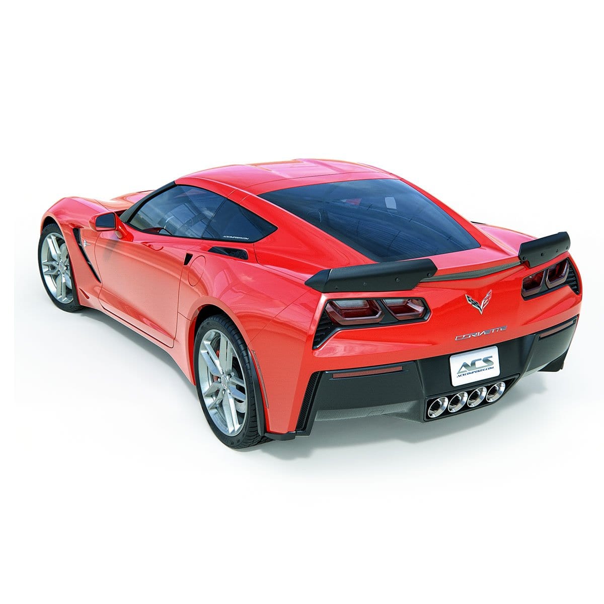 C7 Stingray - Z06 S2 Spoiler Wickers