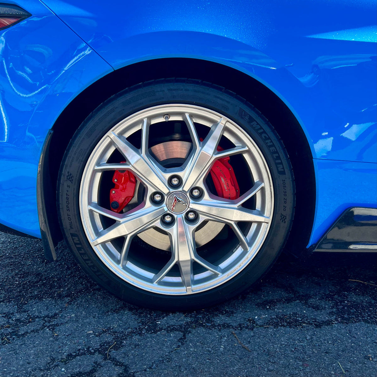 C8 Stingray E-Brake Caliper Cover