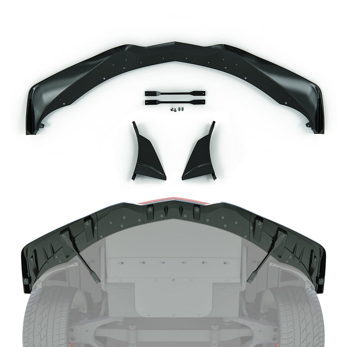 C7 ZR1 Style Splitter