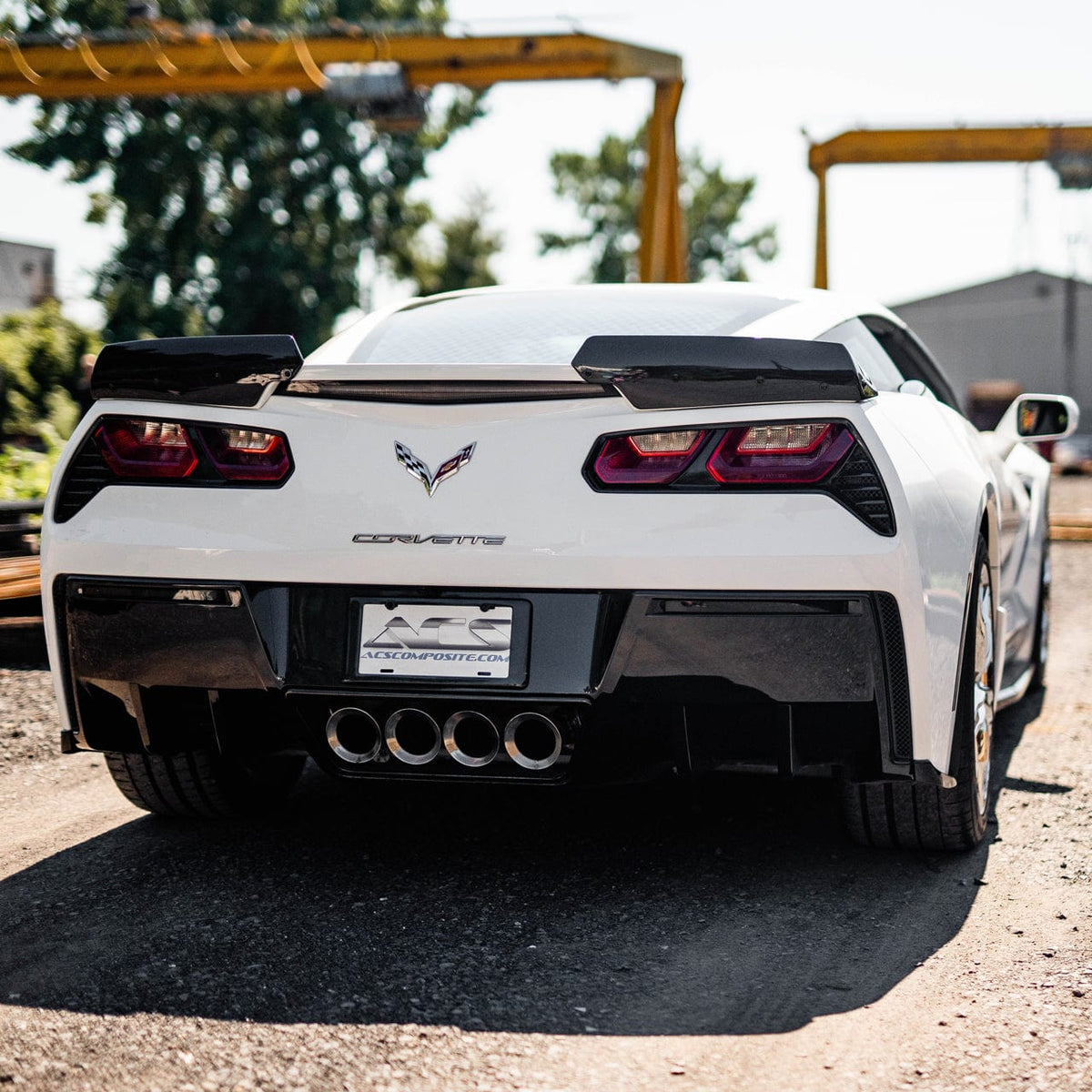 C7 Stingray - Z06 S2 Spoiler Wickers