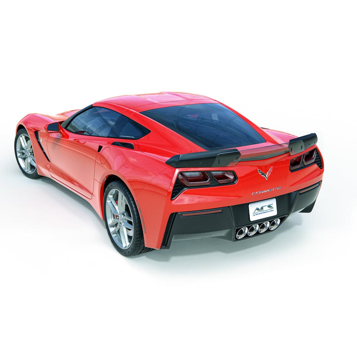 C7 Stingray - Z06 S2 Spoiler Wickers