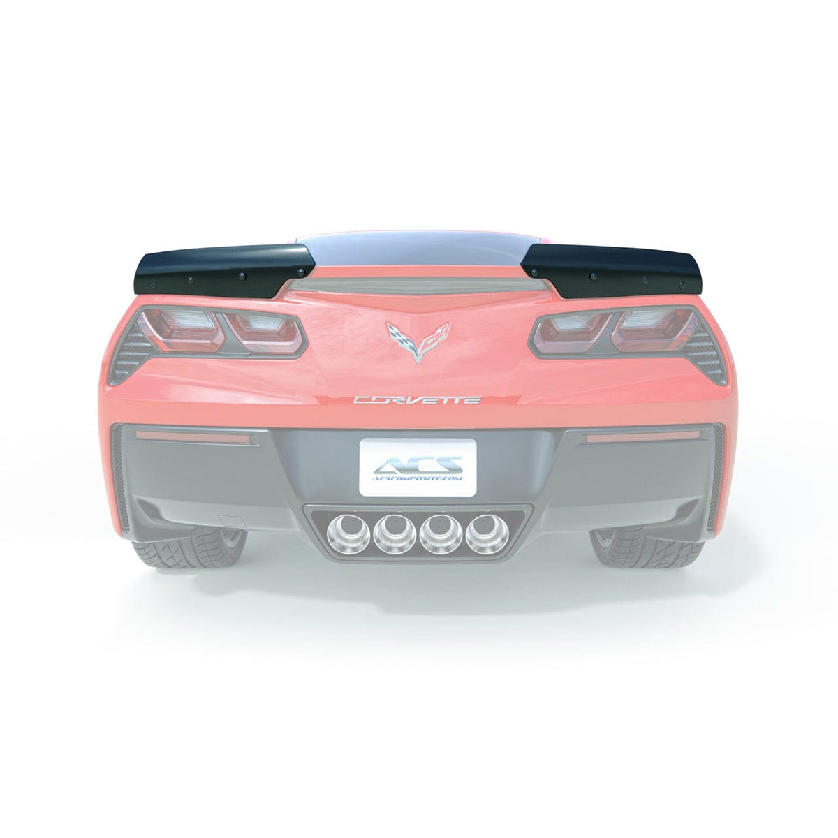 C7 Stingray - Z06 S2 Spoiler Wickers