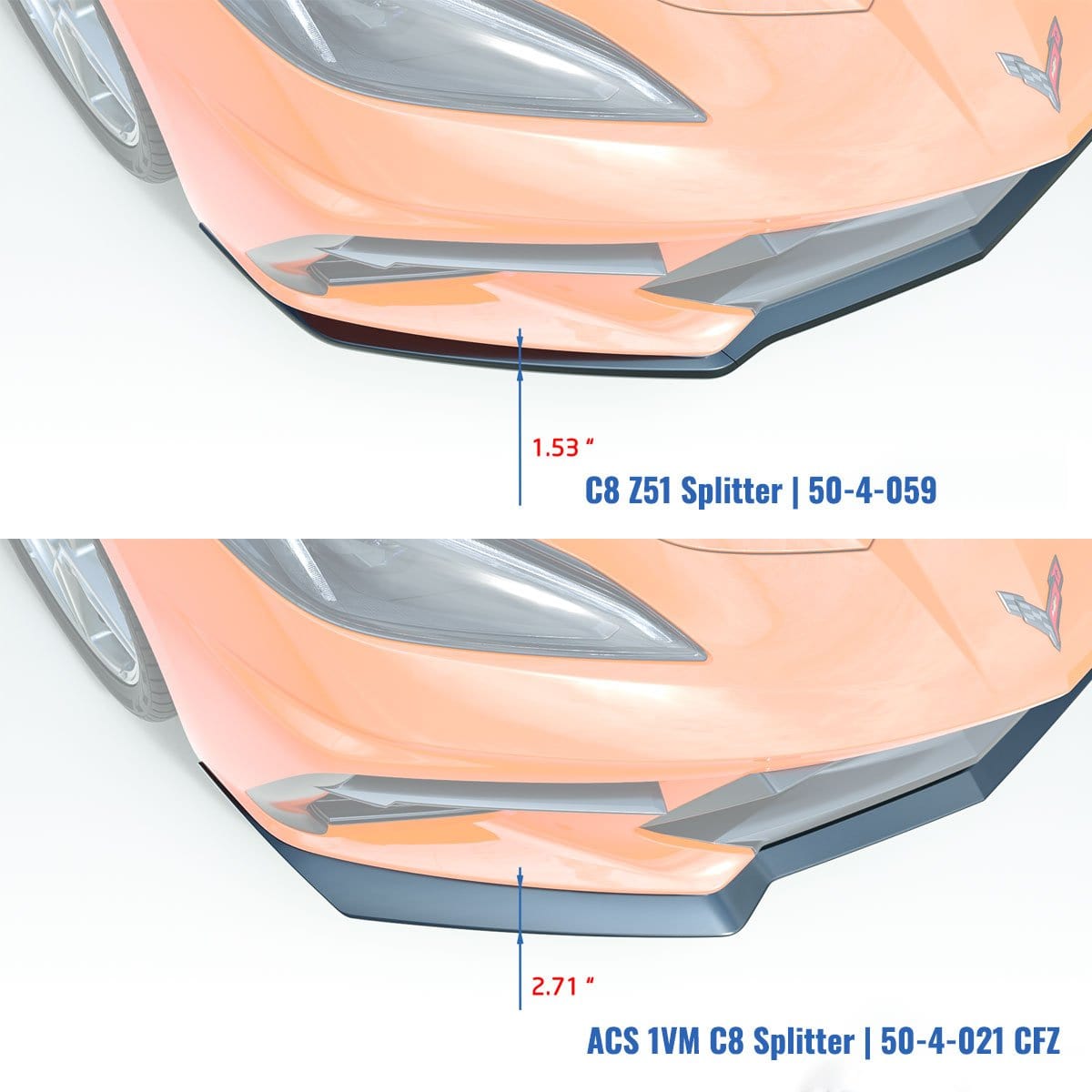 C8 Stingray 1VM Splitter