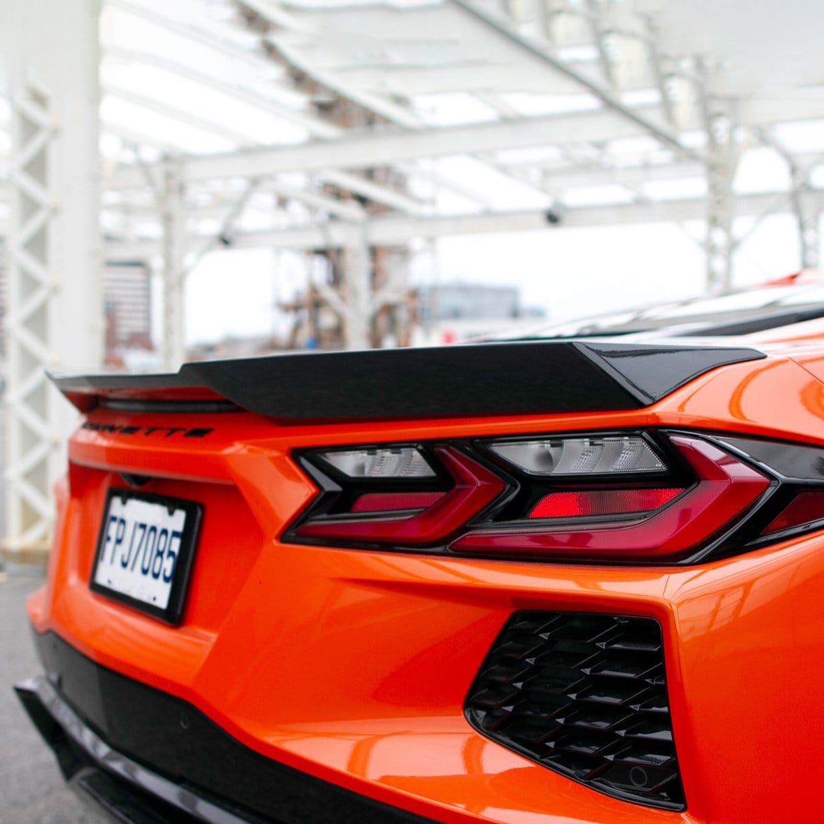 C8 Stingray Speedtail Spoiler
