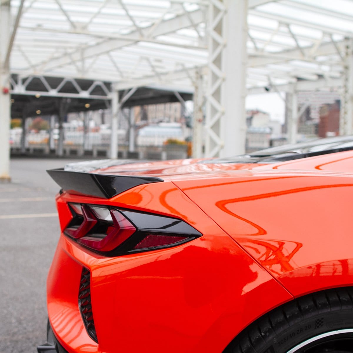 C8 Stingray Speedtail Spoiler