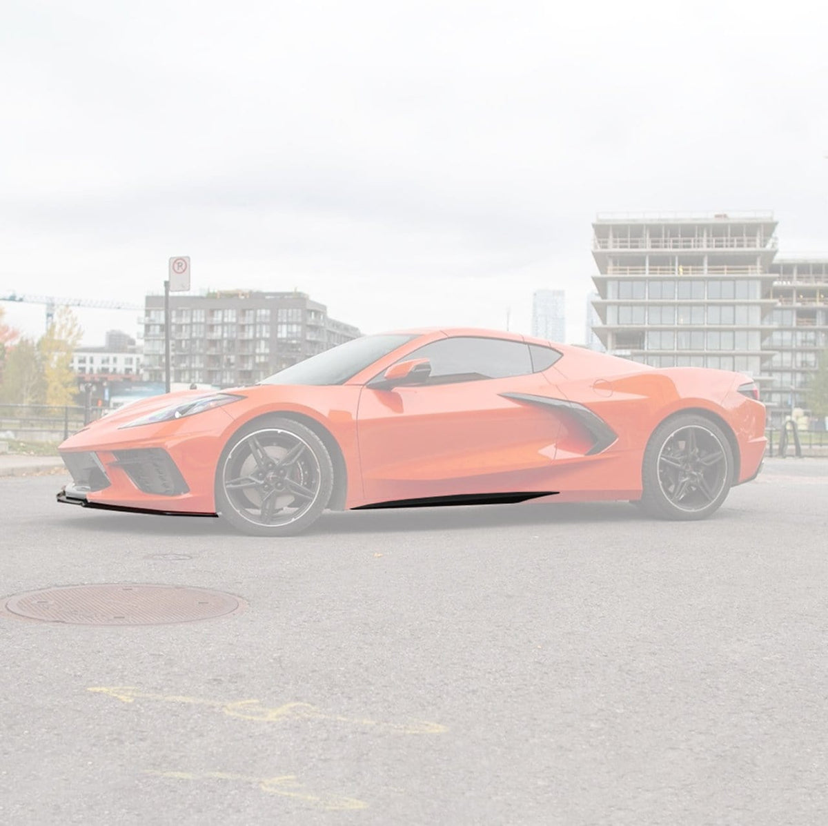 C8 Stingray Z51 Splitter & Rocker Aero