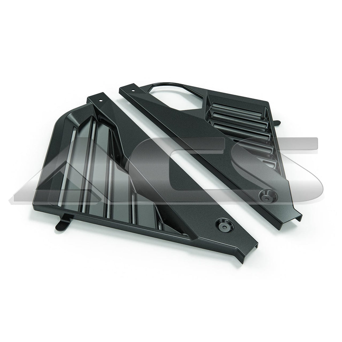 C8 Coupe Louvered Engine Panels