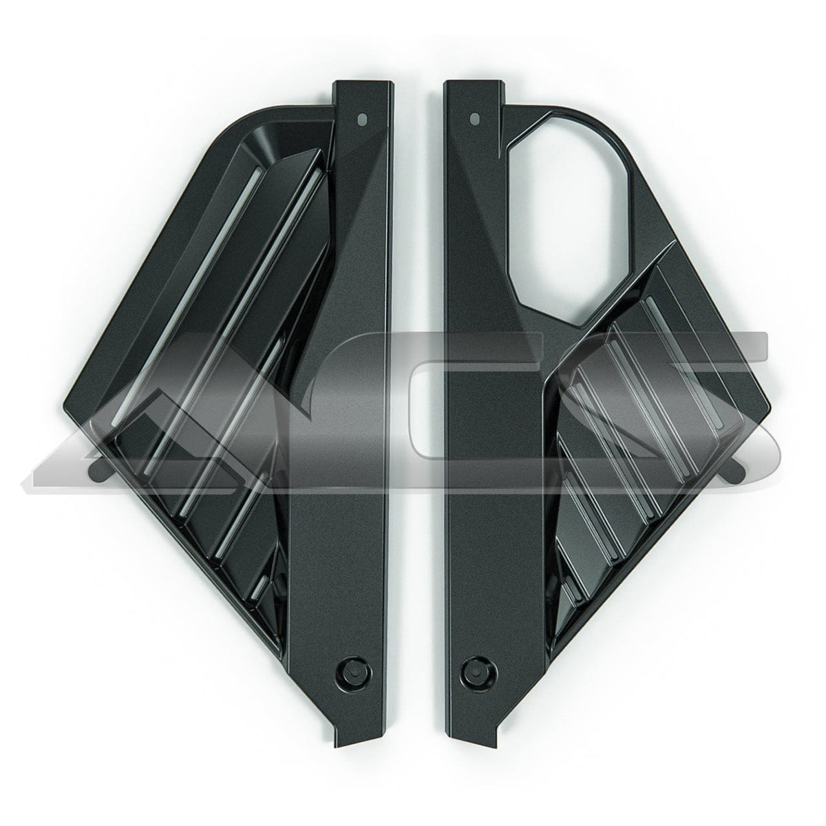 C8 Coupe Louvered Engine Panels