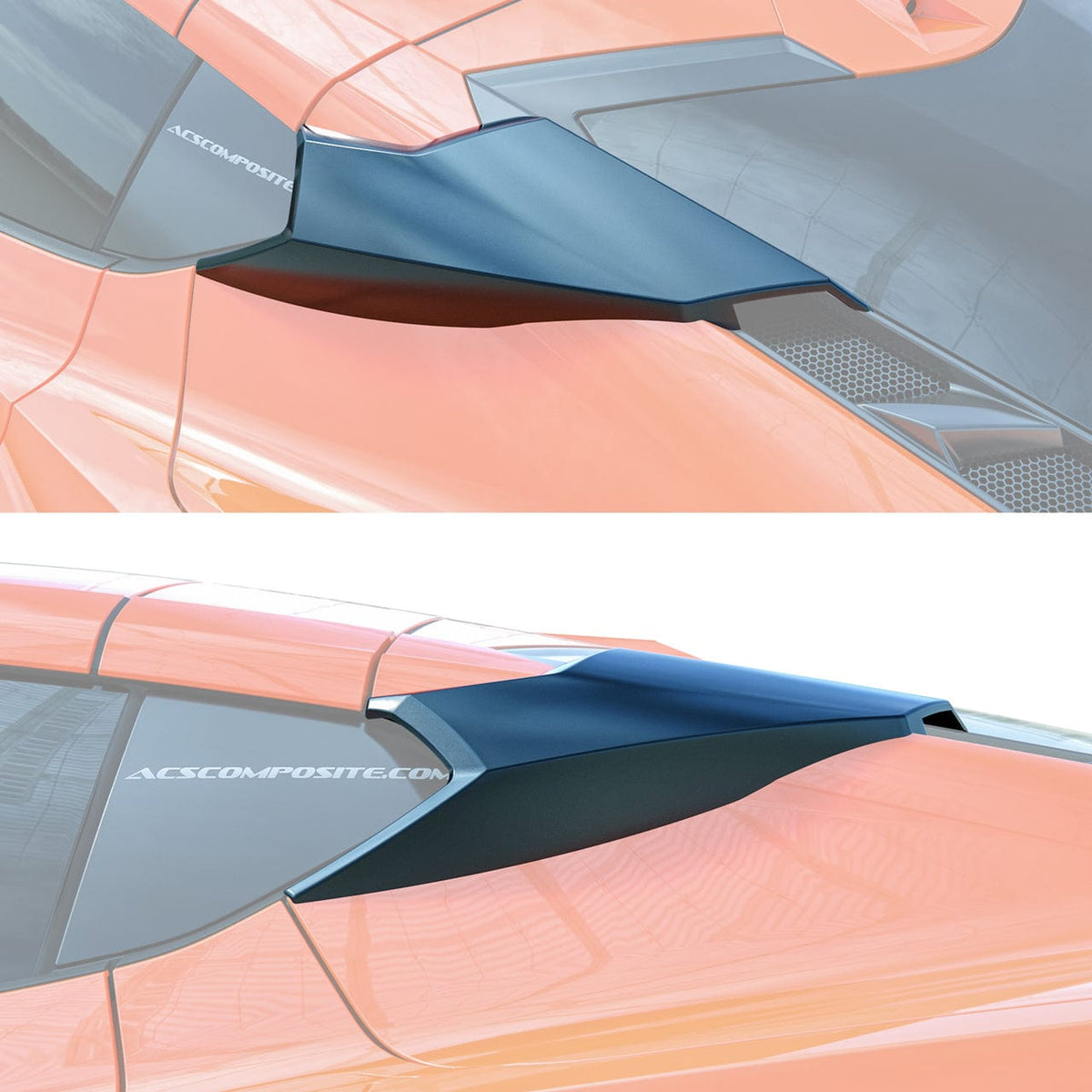 C8 Coupe Rear Intake Ports