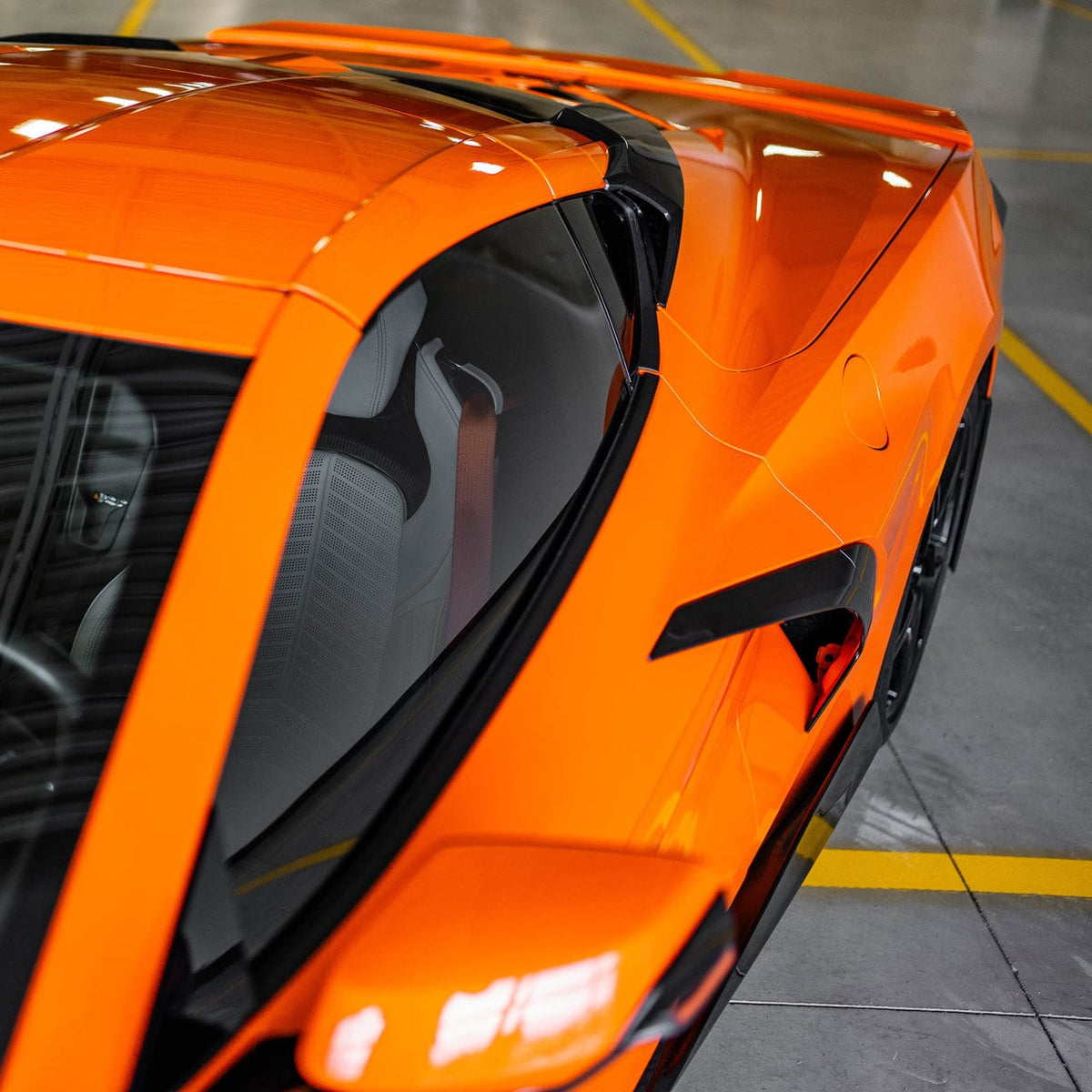 C8 Coupe Rear Intake Ports