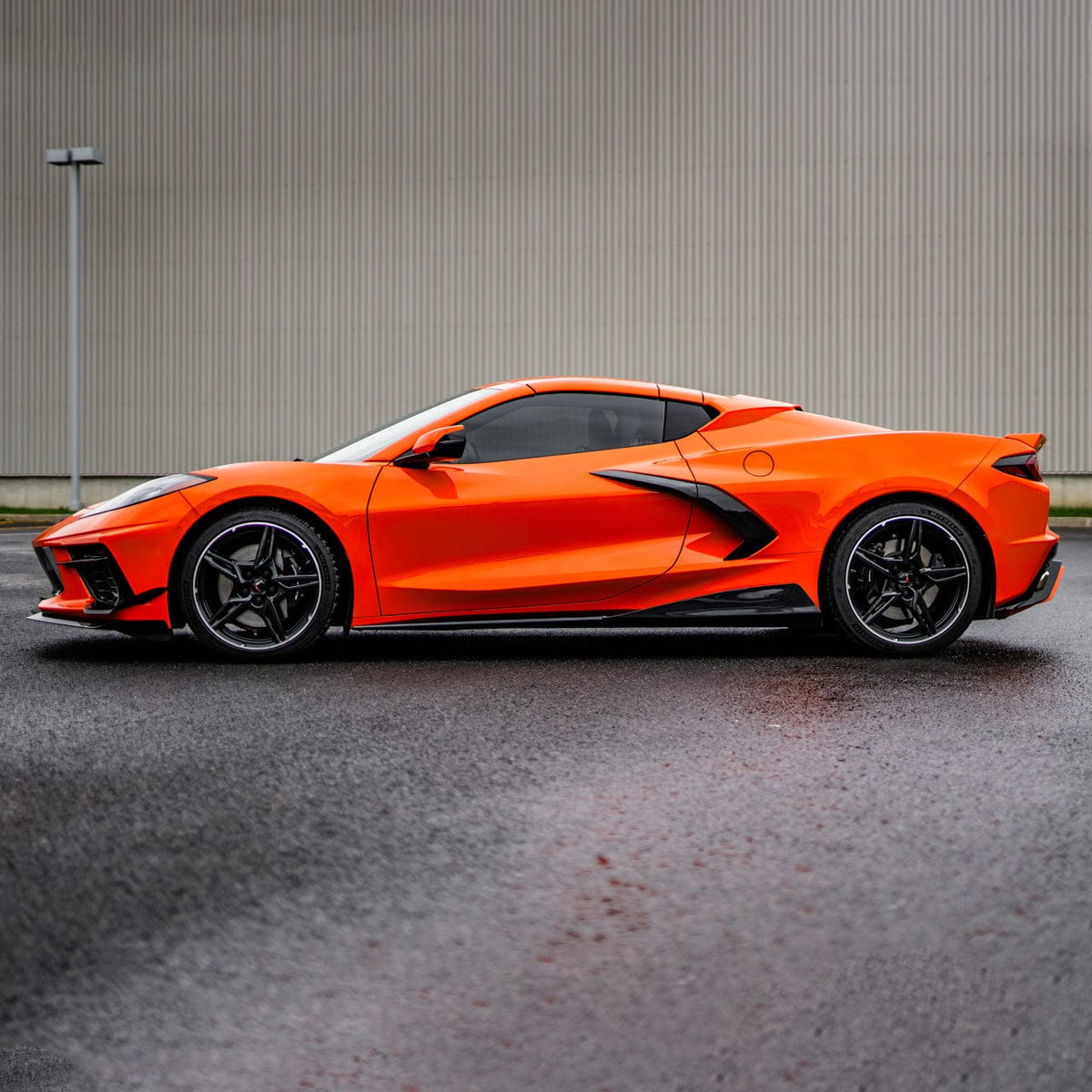 C8 Coupe Rear Intake Ports