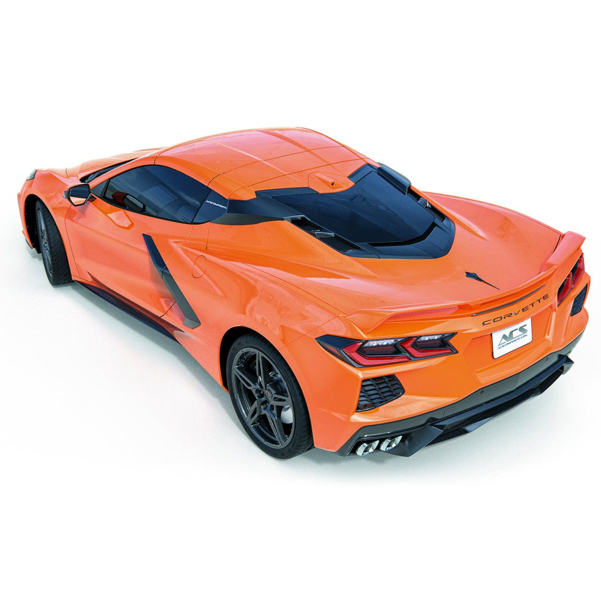 C8 Coupe Rear Intake Ports