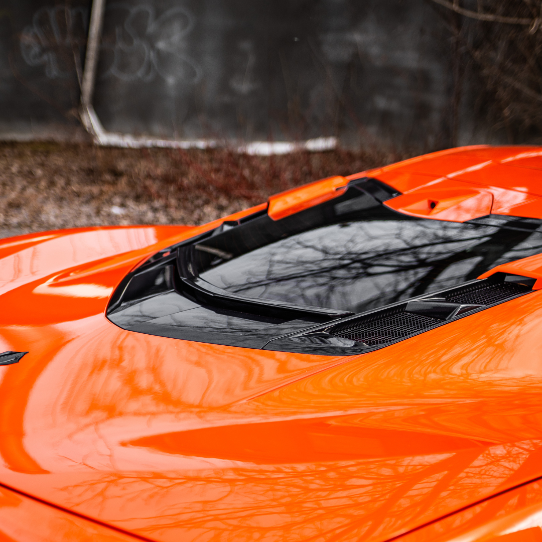 C8 Coupe Rear Window Spoiler