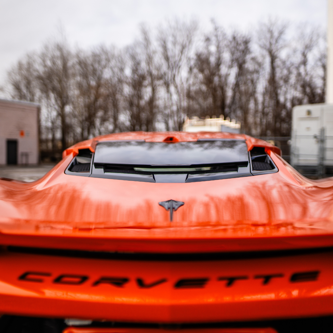 C8 Coupe Rear Window Spoiler