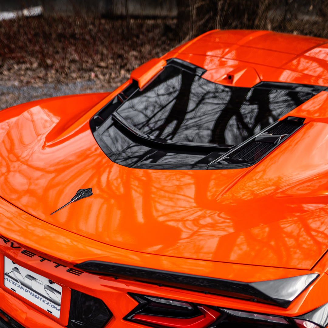 C8 Coupe Rear Window Spoiler
