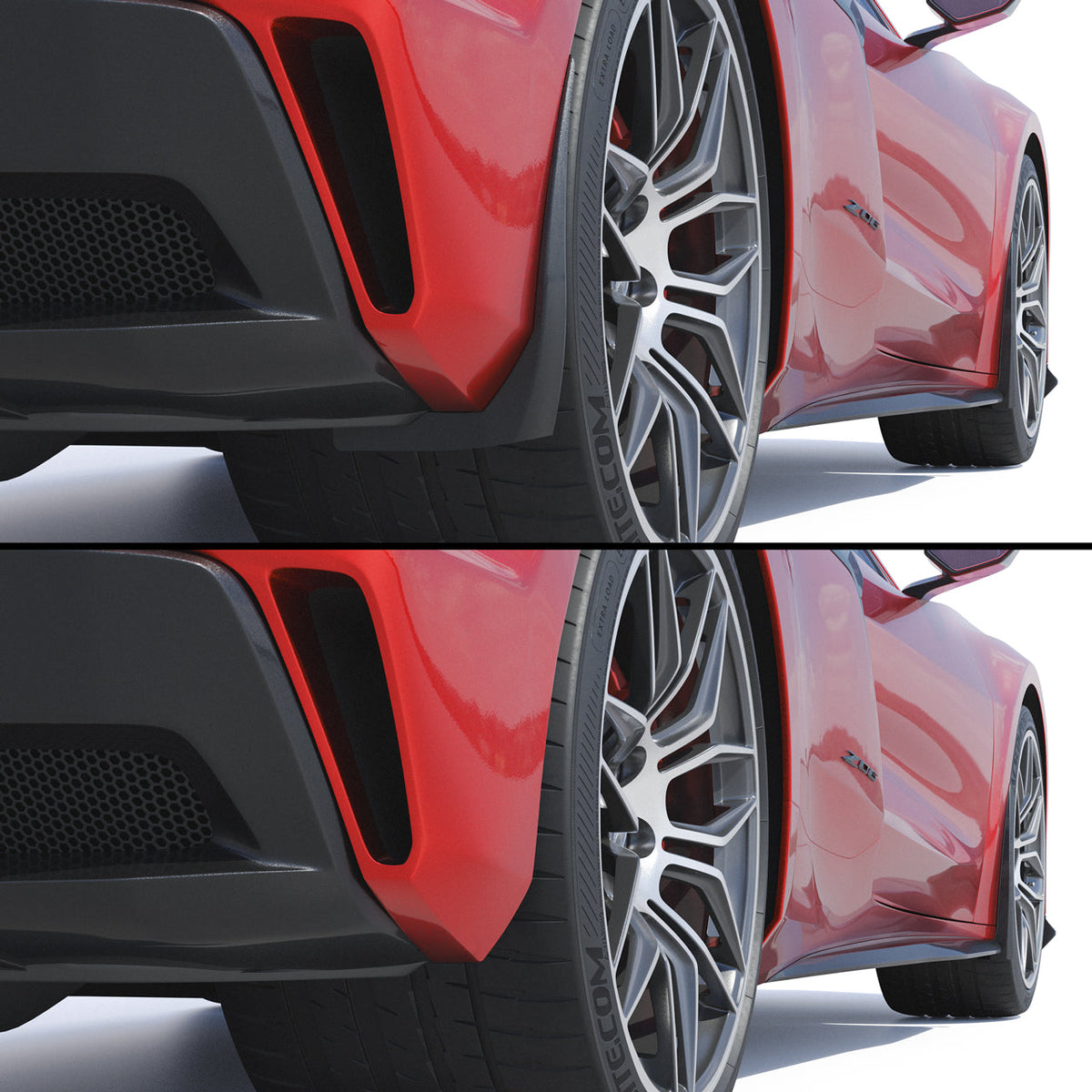 C8 ZR1 Z06 GS E-Ray Rock Guards