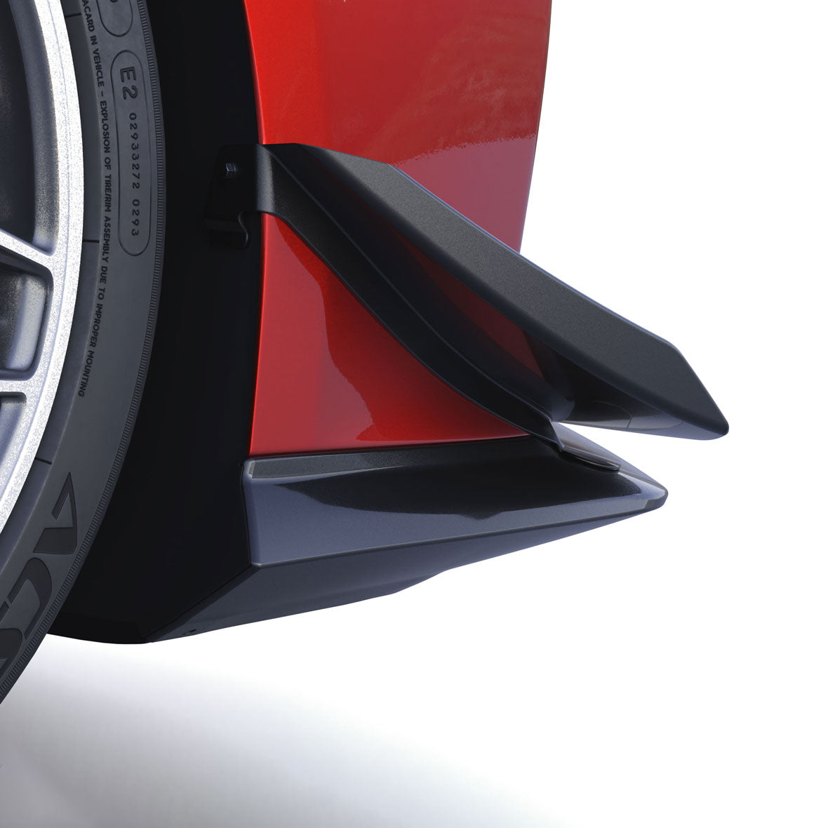 C8 ZR1 Z06 GS E-Ray Canards