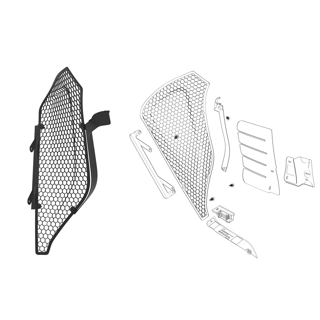 C8 Z06 GS E-Ray Side Intake Radiator Guards