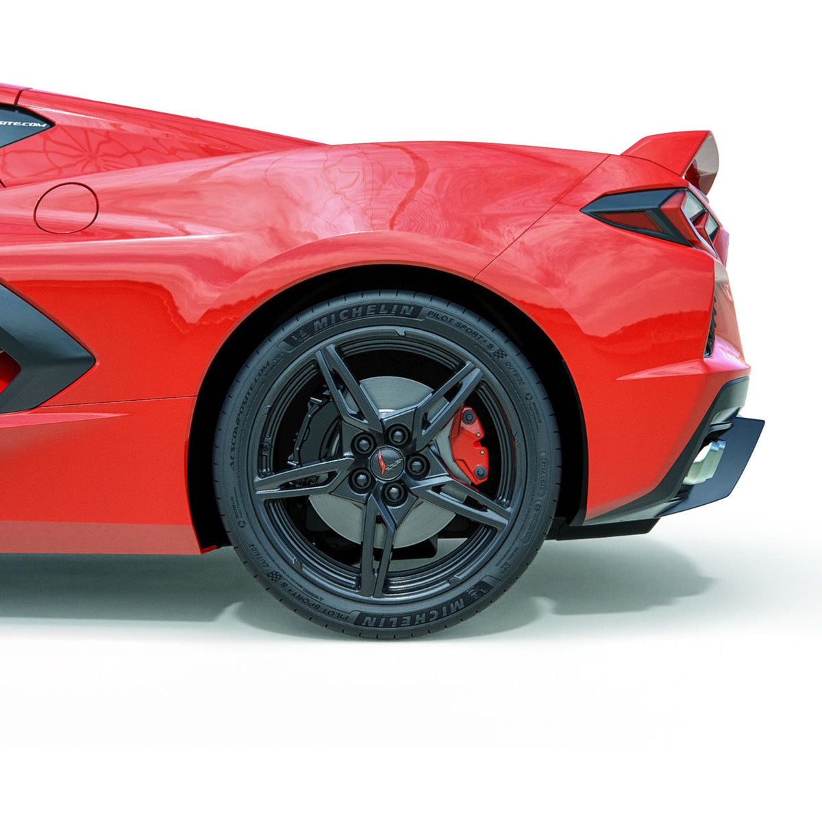 C8 Stingray E-Brake Caliper Cover