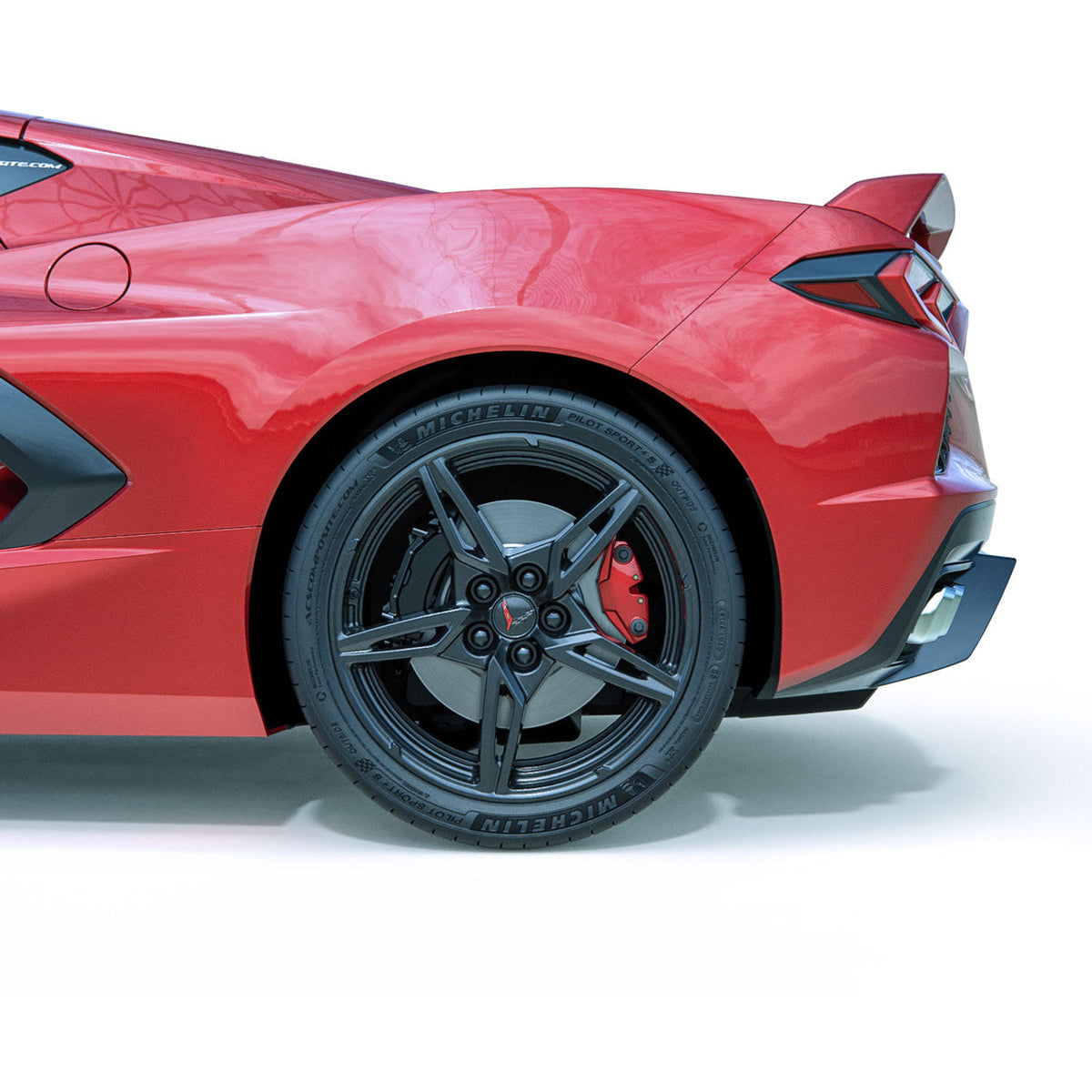 C8 Stingray E-Brake Caliper Cover