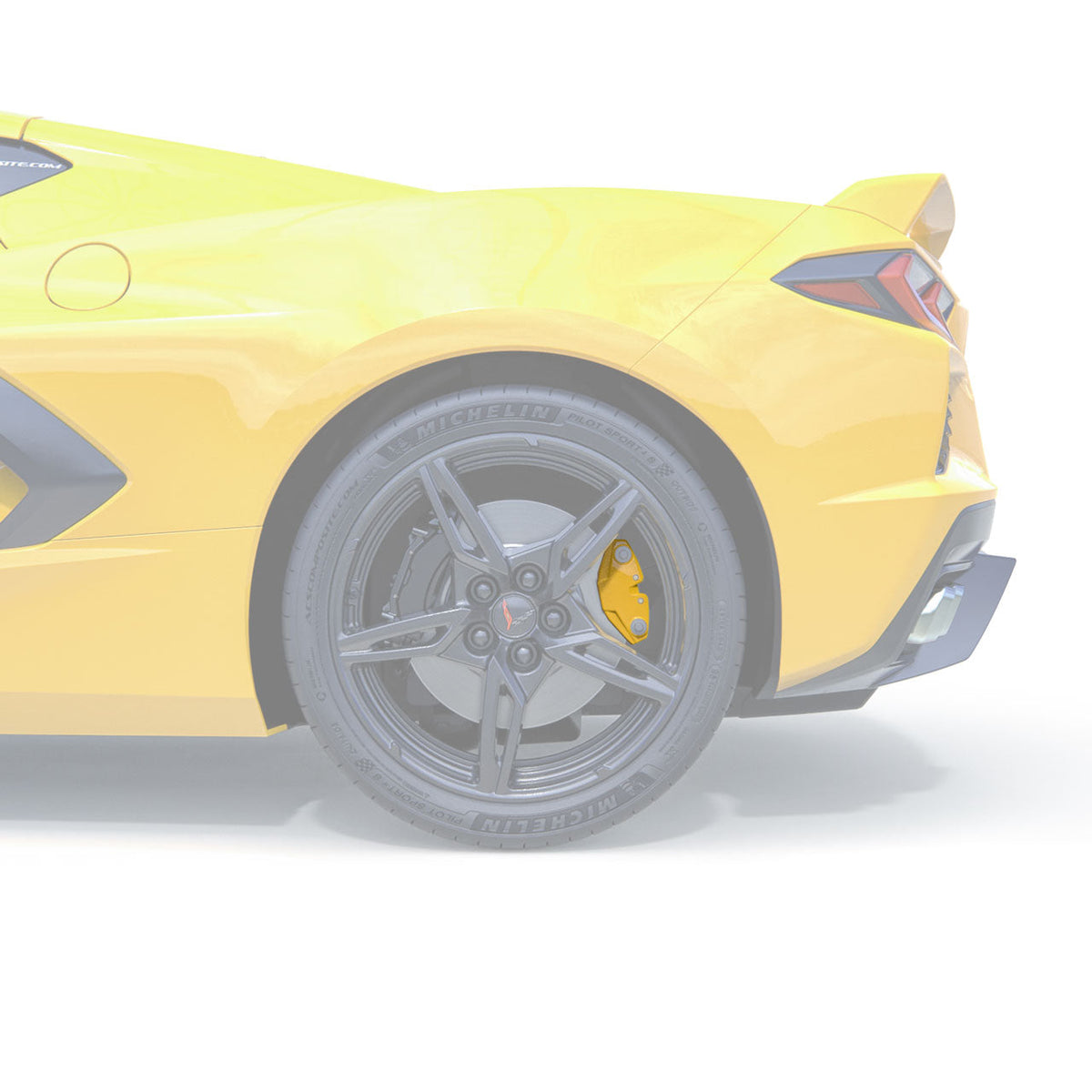 C8 Stingray E-Brake Caliper Cover