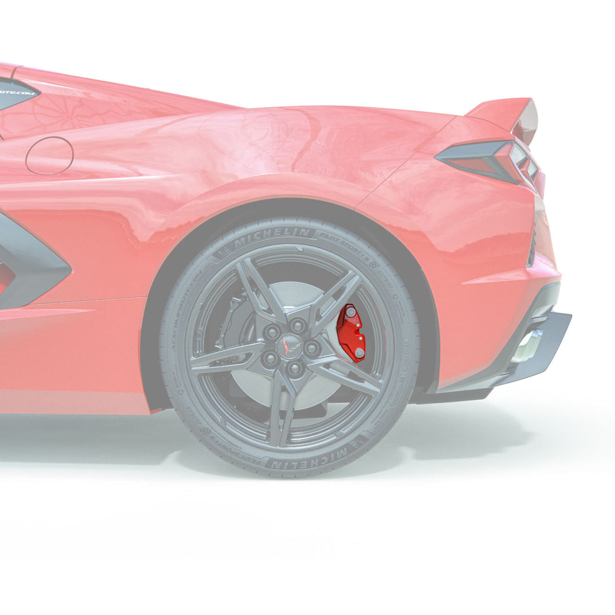C8 Stingray E-Brake Caliper Cover