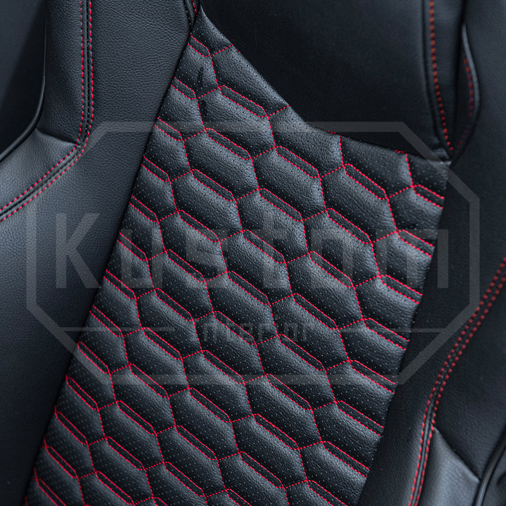 Corvette C8 GT1 Custom Leather Seat Cover Kit