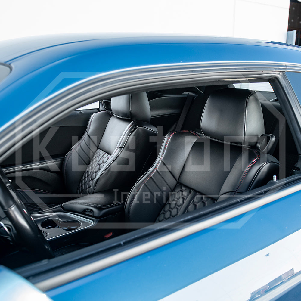 2015-23 Dodge Charger Custom Performance Leather Seat Covers