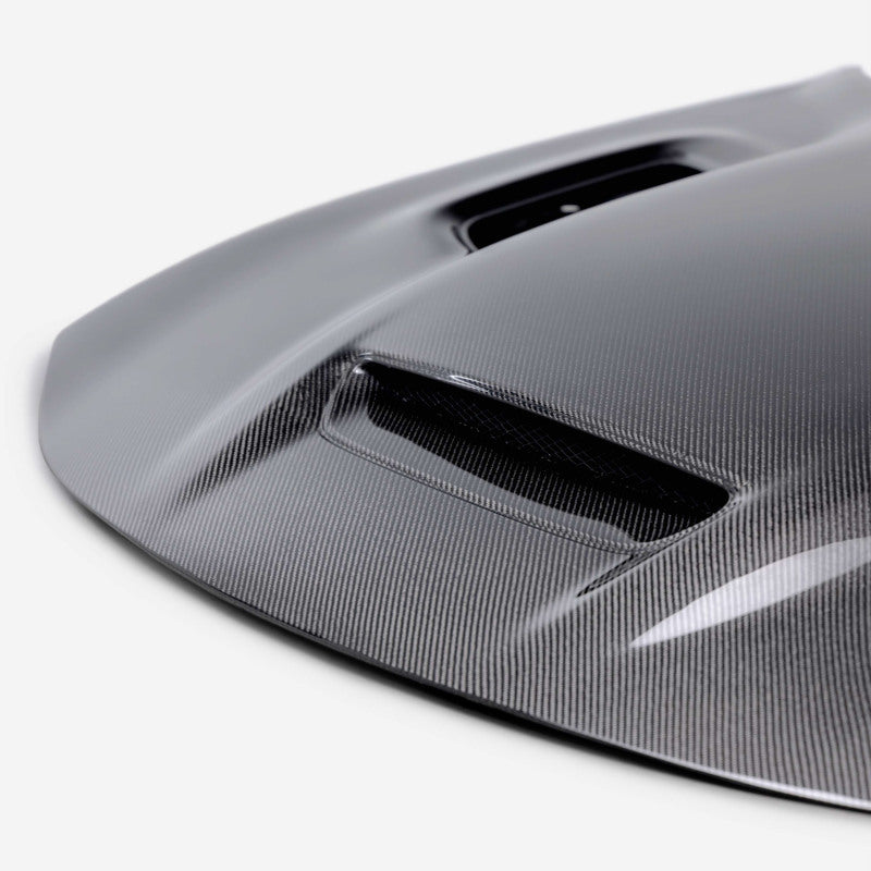 Anderson Composites 22-23 Dodge Charger Hellcat Jail Break Carbon Fiber Hood - Type JB