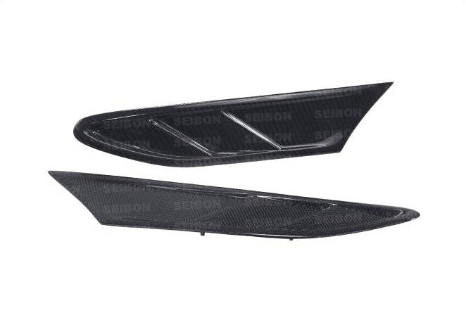 Seibon 12-13 BRZ/FRS BR Style Carbon Fiber Fender Ducts (Pair)