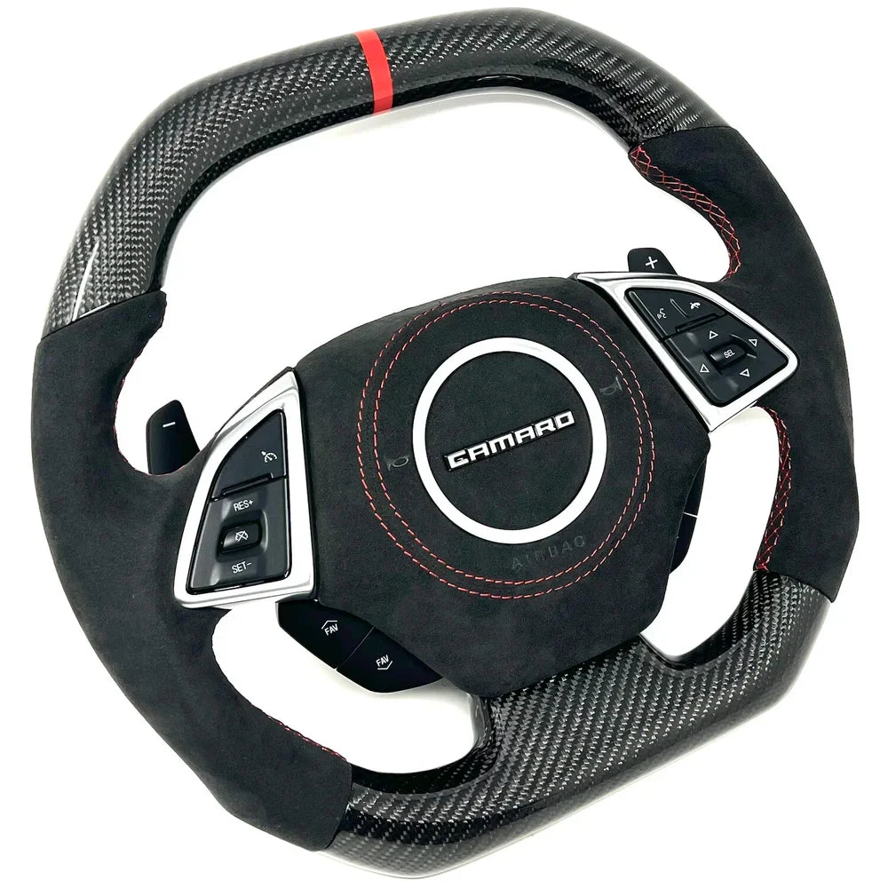 6th Gen Camaro Carbon Fiber Steering Wheel (Custom Order)