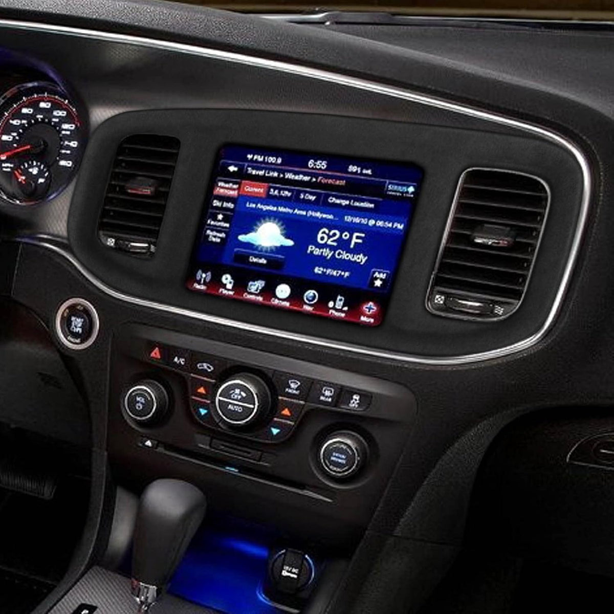 2015-23 Dodge Charger Alcantara Dashboard Cover