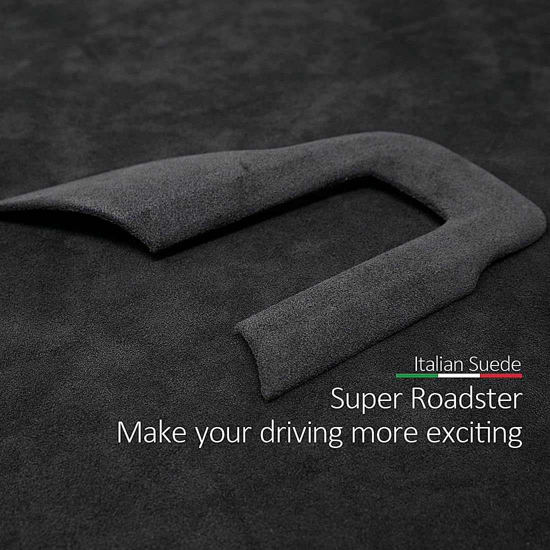 2015-23 Ford Mustang Alcantara (Suede) Steering wheel Trim