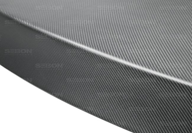 Seibon 09-12 Nissan GTR R35 OEM Dry Carbon Fiber Trunk/Hatch (NO Spoiler Holes)