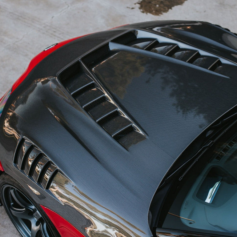 Seibon 2020+ Toyota GR Supra TV-Style Carbon Fiber Hood