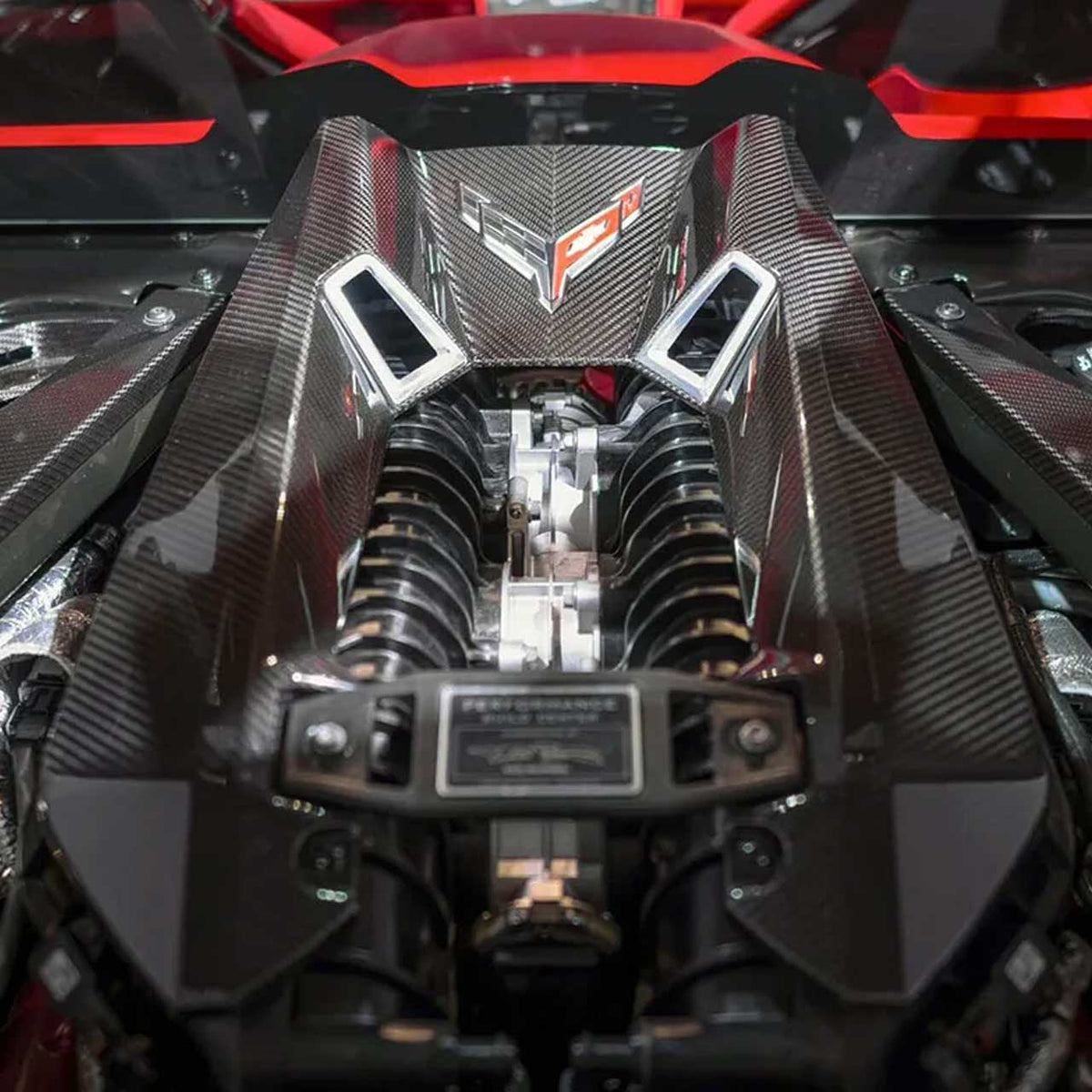 C8 Z06 LT6 Carbon Engine Cover